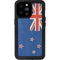 New Zealand Flag Distressed iPhone 14 Pro Max Waterproof Case